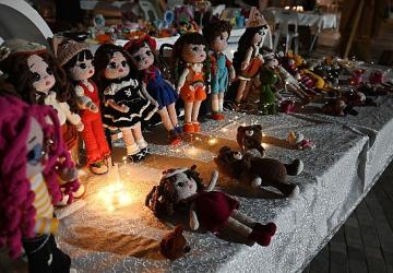 Üreten ev hanımları kermesine büyük ilgi