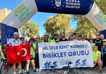 Pedallar iyilik için döndü