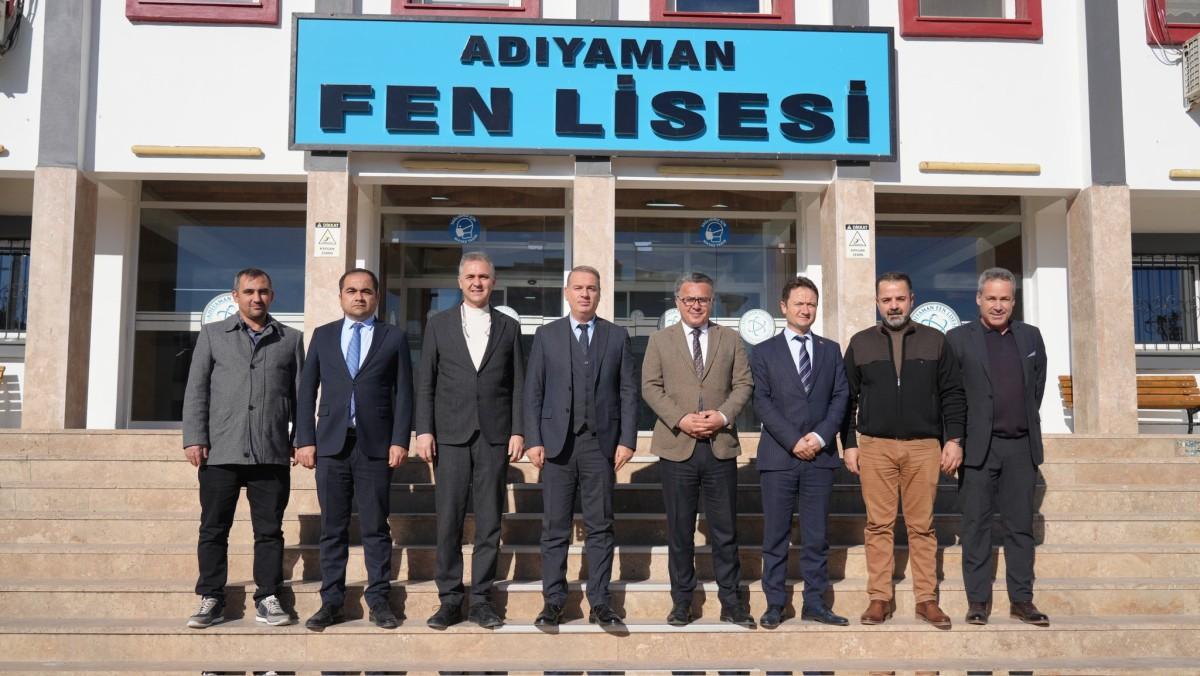 Adıyaman İl Millî Eğitim Müdüründen Fen Lisesine Ziyaret