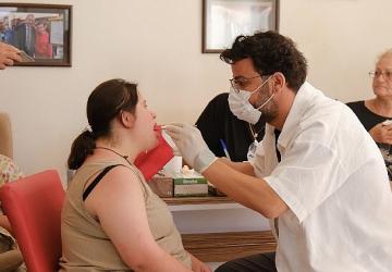 Ayvalık'ta Engelliler Kültür, Sanat ve Spor Etkinlikleri'nde Ağız ve Diş Sağlığı Hizmeti