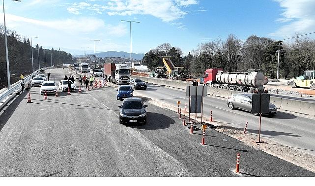 Başiskele Koridor Projesi'nde ilk bağlantı trafiğe açıldı