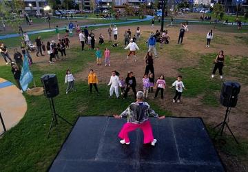 Nilüfer'de sağlık ve hareket dolu bir akşam