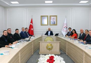Adıyaman’da Haftalık Koordinasyon Toplantısı Yapıldı