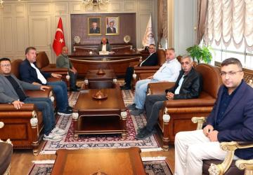 Adıyaman Basın Kartı Sahipleri Derneği, Vali Osman Varol ile bir araya geldi