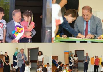 İl Milli Eğitim Müdürü Ali Tosun anaokulu öğrencilerini ziyaret etti