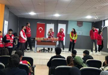 Kızılay Haftası, Kahta’da düzenlenen etkinliklerle kutlandı