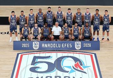 50. Yılını Kutlamaya Hazırlanan Anadolu Efes, 2025–26 Sezonu EuroLeague Medya Günü'nü Basketbol Gelişim Merkezi'nde Gerçekleştirdi