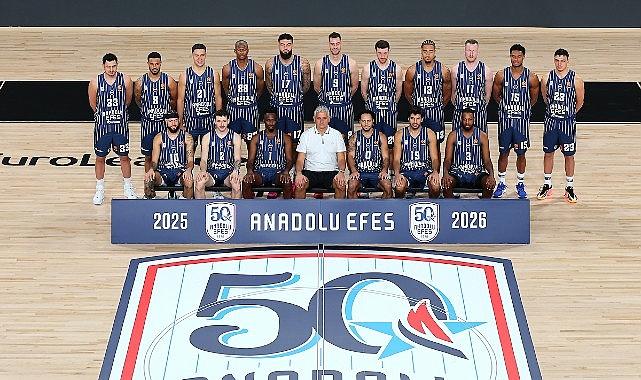 50. Yılını Kutlamaya Hazırlanan Anadolu Efes, 2025–26 Sezonu EuroLeague Medya Günü'nü Basketbol Gelişim Merkezi'nde Gerçekleştirdi