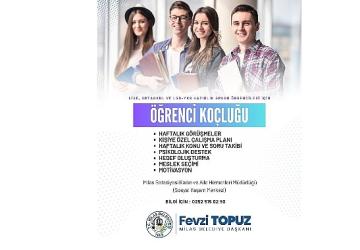 Milas Belediyesi 'Öğrenci Koçluğu' Hizmeti ile Öğrencilerin Yanında Oluyor