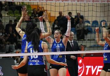 Nilüfer Belediyespor Aras Spor'u 3-2 mağlup etti