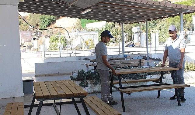 Büyükşehir'den bank ve piknik masası desteği