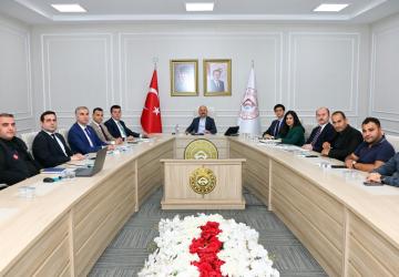 Adıyaman’da kalıcı deprem konutları ve altyapı çalışmaları masaya yatırıldı