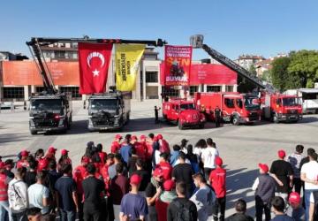 Konya’da İtfaiye Haftası Etkinlikleriyle Afet Bilinci Aşılandı