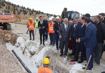 Milletvekili Özer ve Başkan Altay 38 Mahallenin Su Sorununu Çözecek Projeyi İnceledi