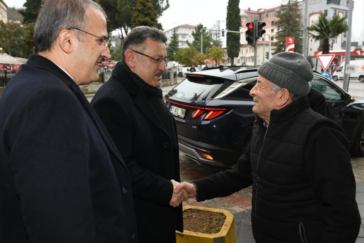 Araklı’da Başkan Genç’ten Esnaf Ziyareti