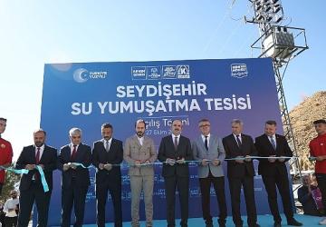 Başkan Altay Seydişehir'e Kazandırılan 65 Milyon Liralık Su Yumuşatma Tesisini Açtı