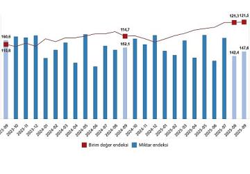 Dış Ticaret Endeksleri, Eylül 2025