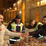 Miraç Gecesi'nde Kandil Simidi ve Şerbet Dağıtıldı