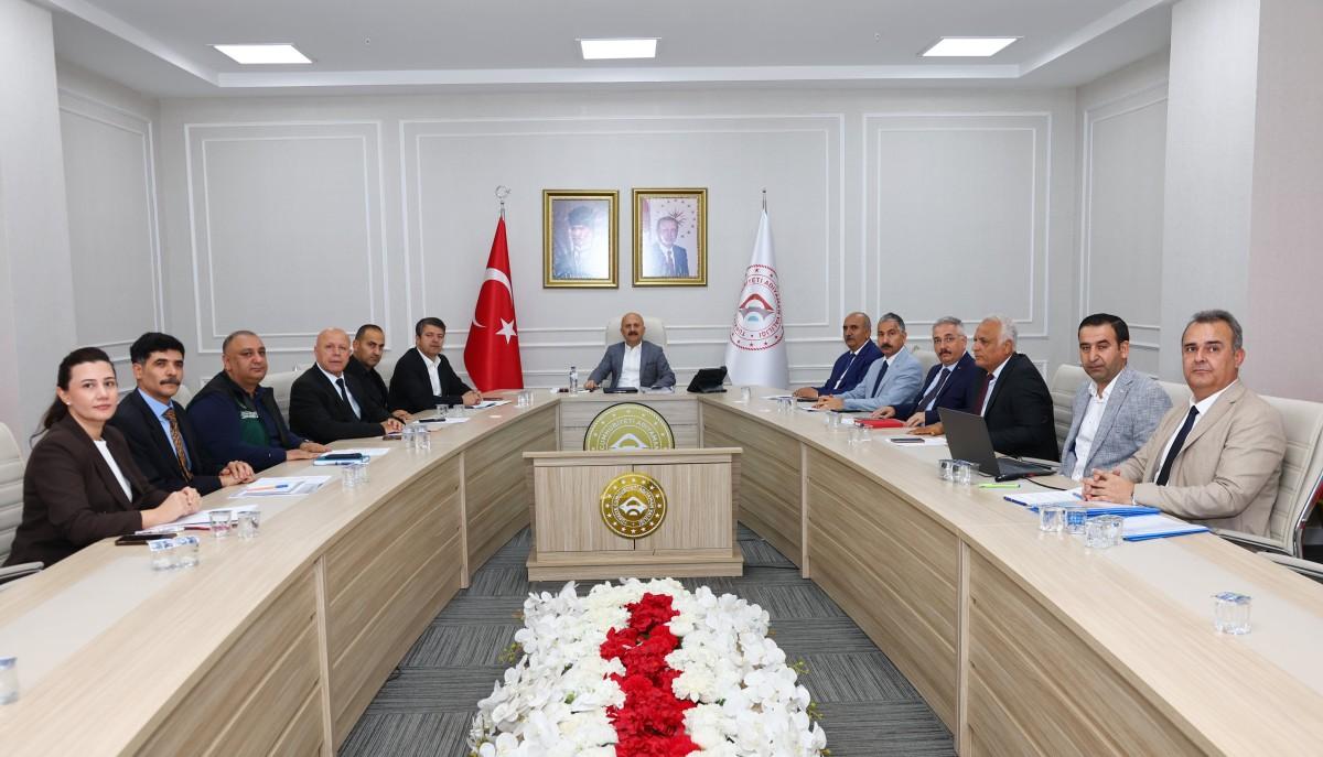 Adıyaman’da tarımın sürdürülebilirliği için ‘Toprak Koruma Kurulu Toplantısı’ yapıldı