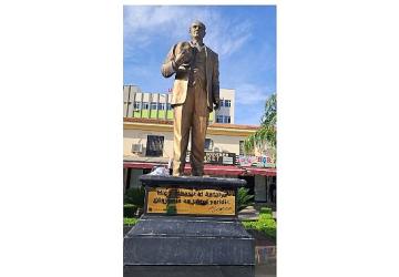 Atatürk heykeli restore edildi