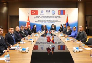 Konya ve Nalaikh Belediyeleri Arasında Kardeşlik Köprüsü