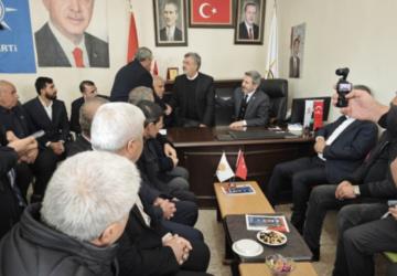 Bakan Yardımcısı Ahmet Aydın’dan AK Parti Gerger İlçe Teşkilatı’na ziyaret - Videolu Haber