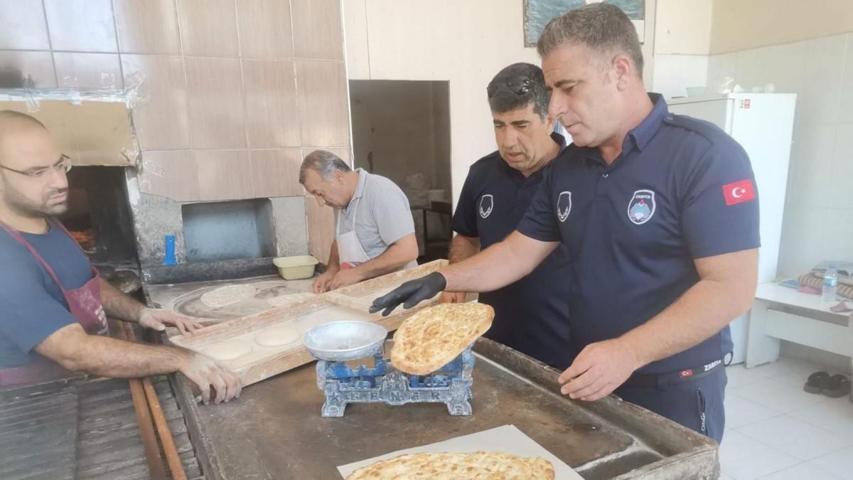 Kahta Belediyesi, fırınlarda denetim gerçekleştirdi