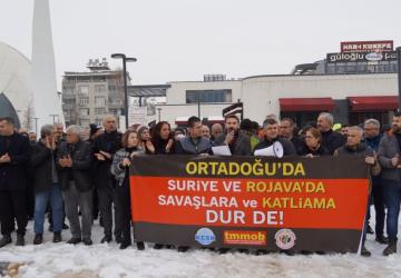 Adıyaman’da KESK, TMMOB ve TTB’den Rojava çağrısı: ‘Savaşlara ve katliamlara dur denilmeli’ - Videolu Haber