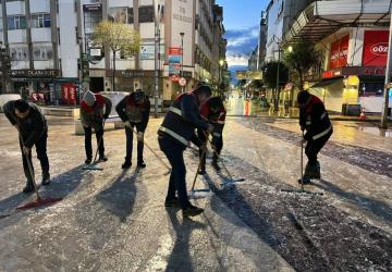 Büyükşehir Ekipleri Yaya Güvenliği İçin Sahada