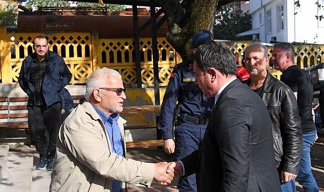 Başkan Aydın'ın Cuma Durağı Bu Kez Çağlayan Mahallesi Oldu