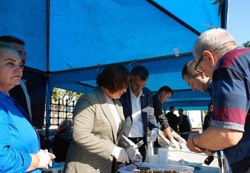 Didim'de Şehitlerimiz İçin Lokma Hayrı Düzenlendi