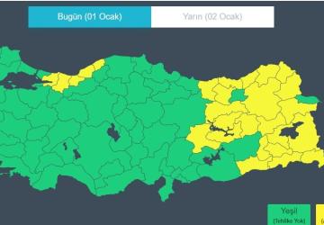 Meteoroloji açıkladı; 31 kentte sarı kodlu alarm