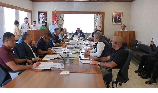 Kemer Belediyesi Ekim ayı devam meclisi yapıldı
