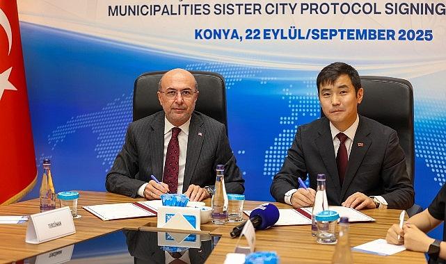 Selçuklu Belediyesi ile Moğolistan'ın Nalaikh Belediyesi Arasında Kardeş Belediye Protokolü İmzalandı