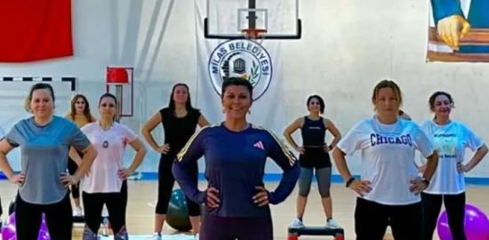 Milas Belediyesi’nden Kadınlara “Yaşam Boyu Spor” Programı