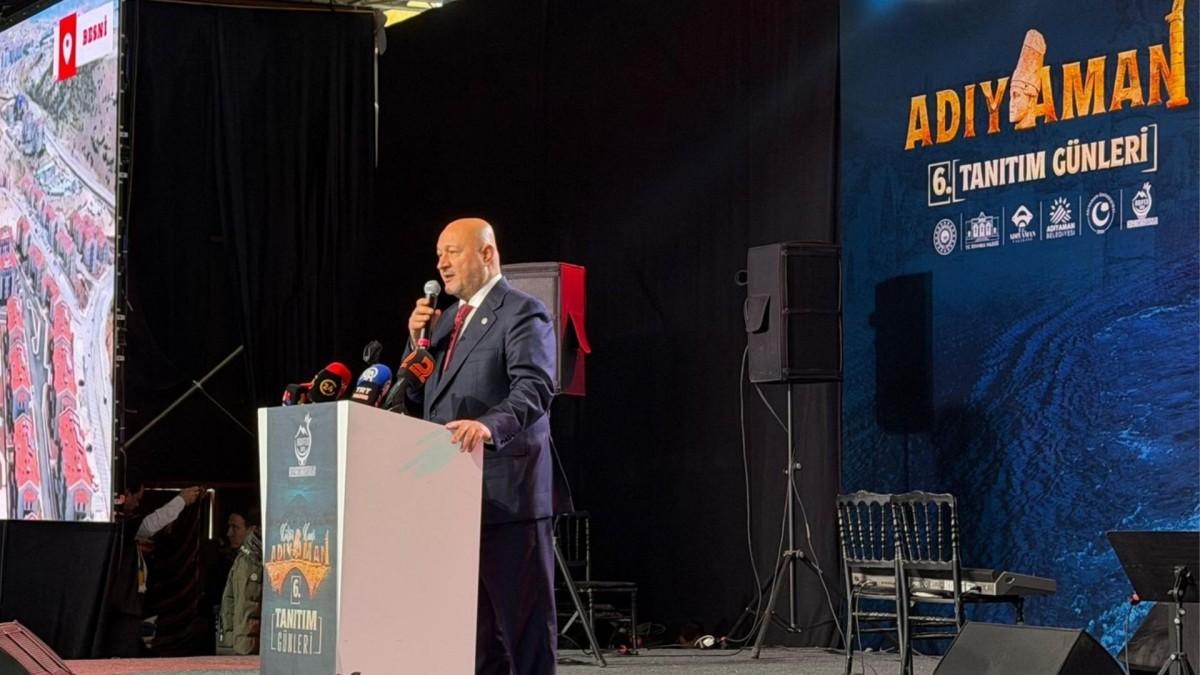 Doç. Dr. Kurt: Adıyaman Tanıtım Günleri, birlik ve beraberliğimizi güçlendiriyor