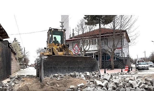 Çumra'da Yol Altyapı Çalışmaları Aralıksız Sürüyor