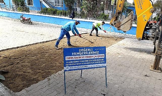 Başkan Çerçioğlu'nun öncülüğünde Aydın'ın tüm ilçelerinde yol yapım ve yenileme çalışmaları sürüyor