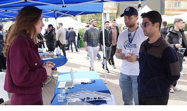 Kariyer Günü'nde öğrenciler firmalarla bir araya geldi