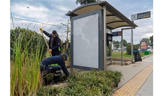 Yeşil duraklarla kente nefes