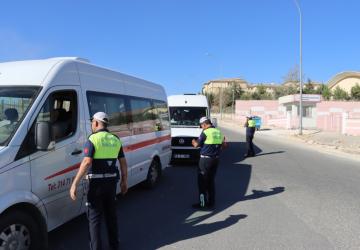 Şanlıurfa’da Can Güvenliği İçin Servis Araçlarına Denetim Başladı