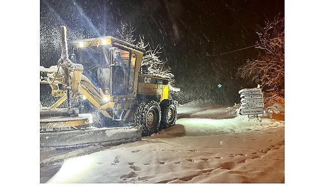 Kocaeli Büyükşehir'den kar teyakkuzu