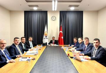 AK Parti Adıyaman İl Teşkilatı, sahadaki çalışmaları masaya yatırdı