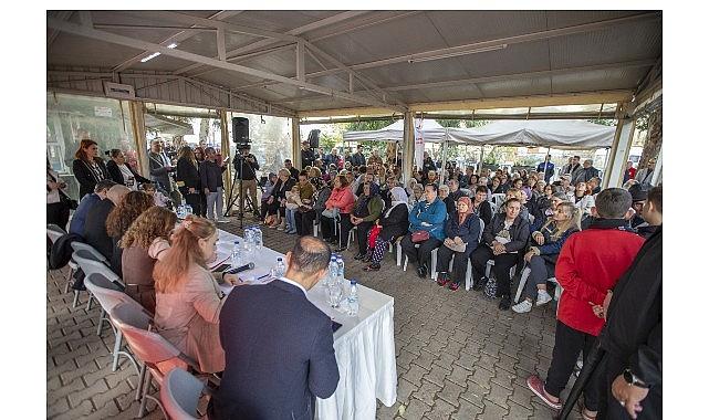 Karşıyaka'da katılımcı yönetim buluşmaları devam ediyor