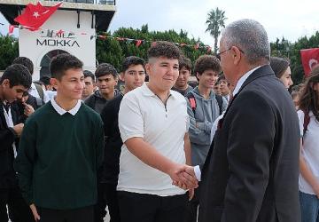 Kemer'de Cumhuriyet Bayramı kutlamaları resmi törenle başladı