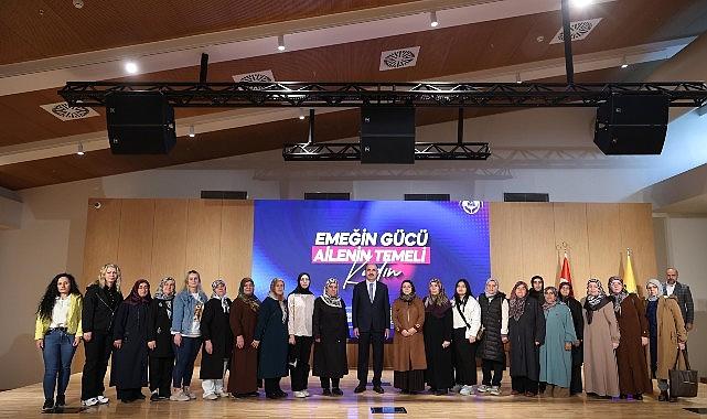 Başkan Altay “Aile Yılı" Kapsamında İlçelerden Gelen Hanımlarla Buluştu