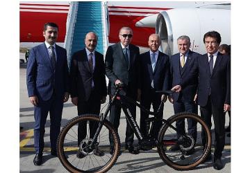 Türkiye Bisiklet Federasyonu'ndan Cumhurbaşkanı Erdoğan'a Özel Teşekkür