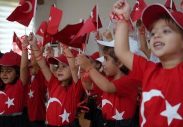 Adıyaman Belediyesi kreşlerinde Cumhuriyet coşkusu - Videolu Haber