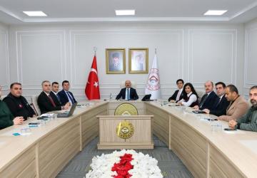 Adıyaman’da deprem sonrası çalışmalar masaya yatırıldı