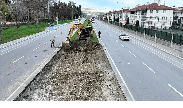 Kartepe tramvayında ilk kepçe vuruldu
